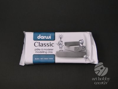 Pasta modelaj clasic alba - Darwi - 1kg